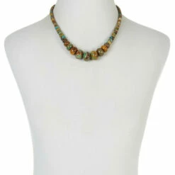 Wholesale ❤️ Mine Finds By Jay King Jay King Sterling Silver Azure Peaks Turquoise Graduated Bead Necklace ✔️ -Deals Mine Store unnamed file 971