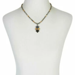 Wholesale ✔️ Mine Finds By Jay King Jay King Sterling Silver Labradorite And Citrine Pendant With Necklace ✔️ -Deals Mine Store unnamed file 974