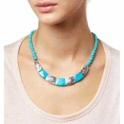 Budget 😍 Mine Finds By Jay King Jay King Gallery Collection Compressed Turquoise Silver Necklace 🛒 5 Budget 😍 Mine Finds By Jay King Jay King Gallery Collection Compressed Turquoise Silver Necklace 🛒 -Deals Mine Store unnamed file 98