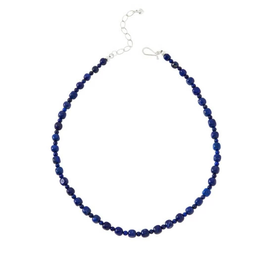 Coupon 😀 Mine Finds By Jay King Jay King Sterling Silver Lapis Bead Necklace 😉 1 Coupon 😀 Mine Finds By Jay King Jay King Sterling Silver Lapis Bead Necklace 😉